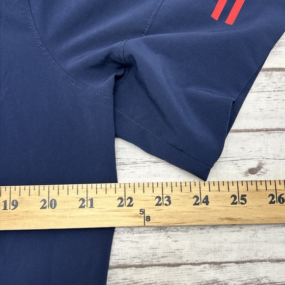 Nike Gameday Football Polo Shirt Men's Large Blue Red CI4465-423 Performance - Picture 5 of 8